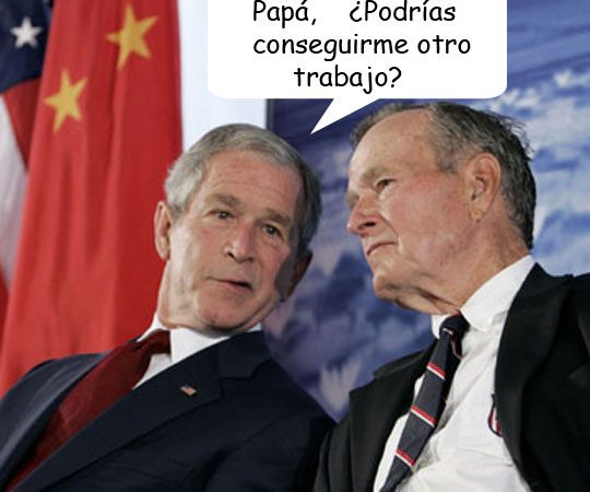 Bush busca trabajo